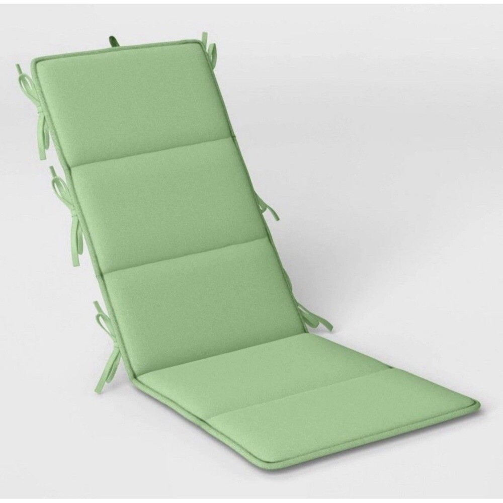Room Essentials Adirondack Outdoor Chair Cushion Green 18"x42" NEW